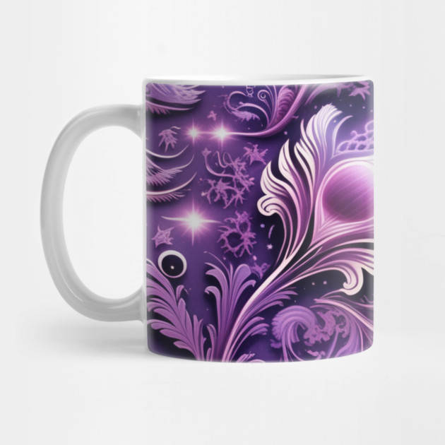 Other Worldly Designs- nebulas, stars, galaxies, planets with feathers by BirdsnStuff