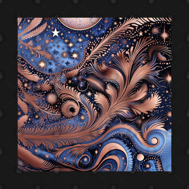 Other Worldly Designs- nebulas, stars, galaxies, planets with feathers by BirdsnStuff