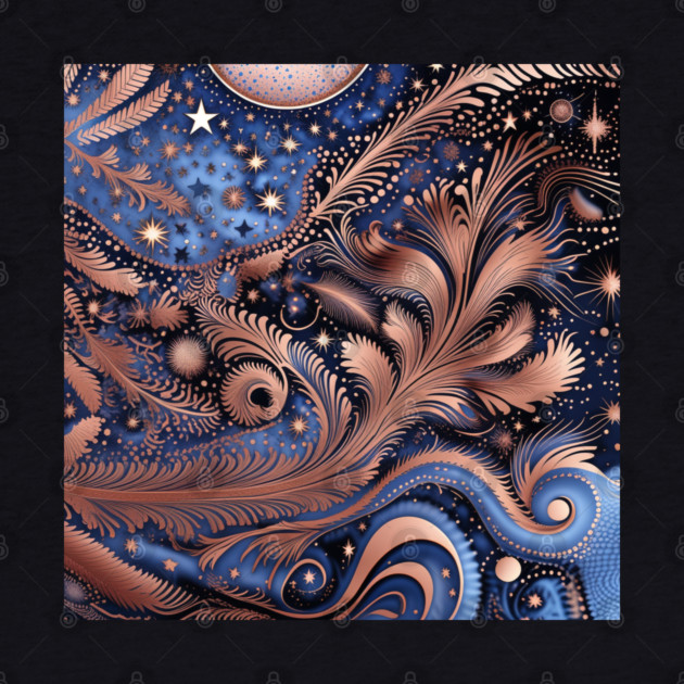 Other Worldly Designs- nebulas, stars, galaxies, planets with feathers by BirdsnStuff