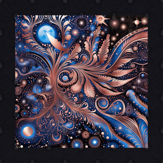 Other Worldly Designs- nebulas, stars, galaxies, planets with feathers by BirdsnStuff