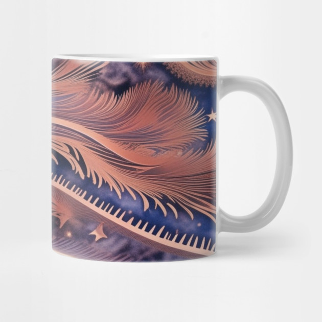 Other Worldly Designs- nebulas, stars, galaxies, planets with feathers by BirdsnStuff