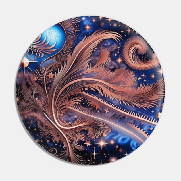 Other Worldly Designs- nebulas, stars, galaxies, planets with feathers Pin by BirdsnStuff