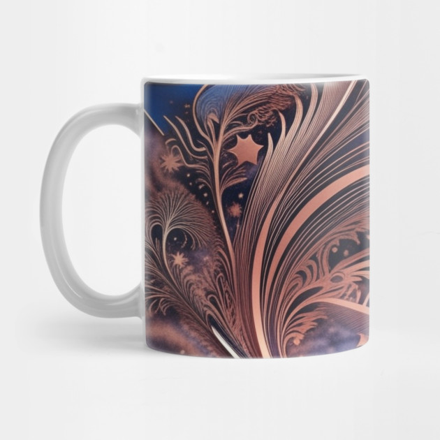 Other Worldly Designs- nebulas, stars, galaxies, planets with feathers by BirdsnStuff