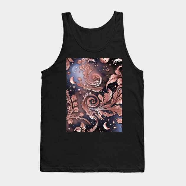 Other Worldly Designs- nebulas, stars, galaxies, planets with feathers Tank Top by BirdsnStuff