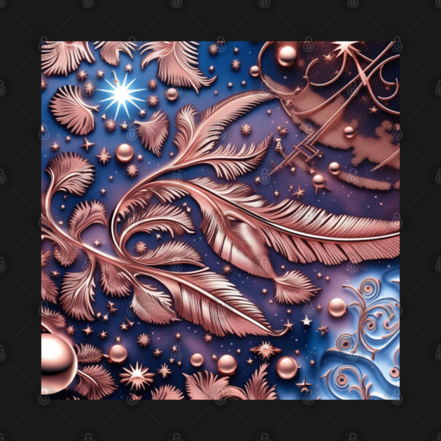 Other Worldly Designs- nebulas, stars, galaxies, planets with feathers by BirdsnStuff