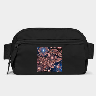 Other Worldly Designs- nebulas, stars, galaxies, planets with feathers Bag
