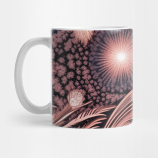 Other Worldly Designs- nebulas, stars, galaxies, planets with feathers Mug