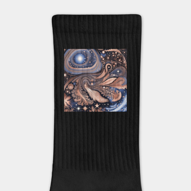 Other Worldly Designs- nebulas, stars, galaxies, planets with feathers by BirdsnStuff