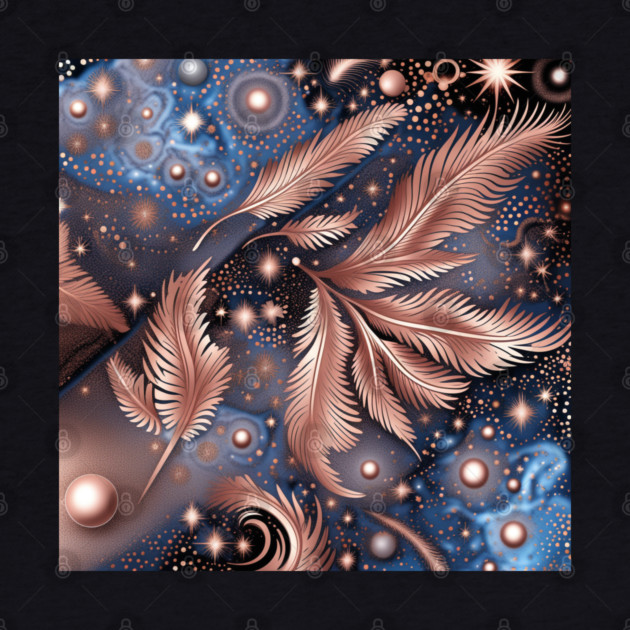 Other Worldly Designs- nebulas, stars, galaxies, planets with feathers by BirdsnStuff