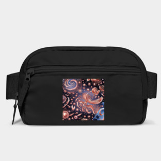 Other Worldly Designs- nebulas, stars, galaxies, planets with feathers Bag