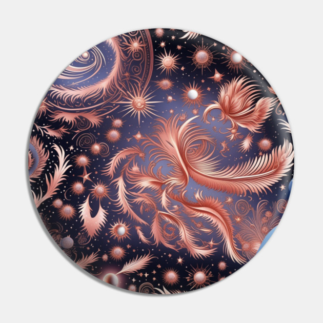 Other Worldly Designs- nebulas, stars, galaxies, planets with feathers Pin by BirdsnStuff