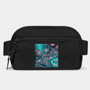 Other Worldly Designs- nebulas, stars, galaxies, planets with feathers Bag