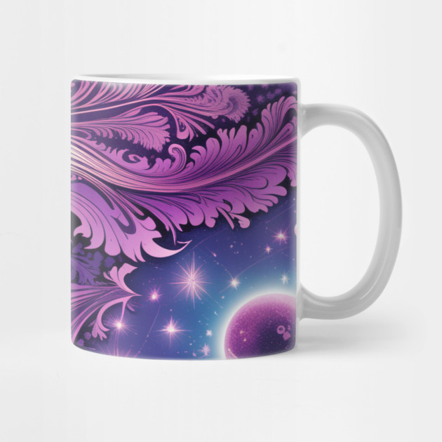 Other Worldly Designs- nebulas, stars, galaxies, planets with feathers by BirdsnStuff