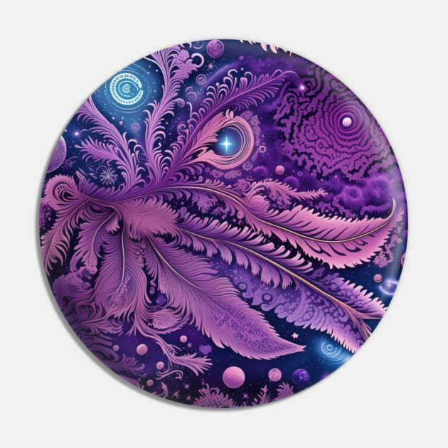 Other Worldly Designs- nebulas, stars, galaxies, planets with feathers Pin by BirdsnStuff