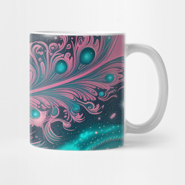 Other Worldly Designs- nebulas, stars, galaxies, planets with feathers by BirdsnStuff