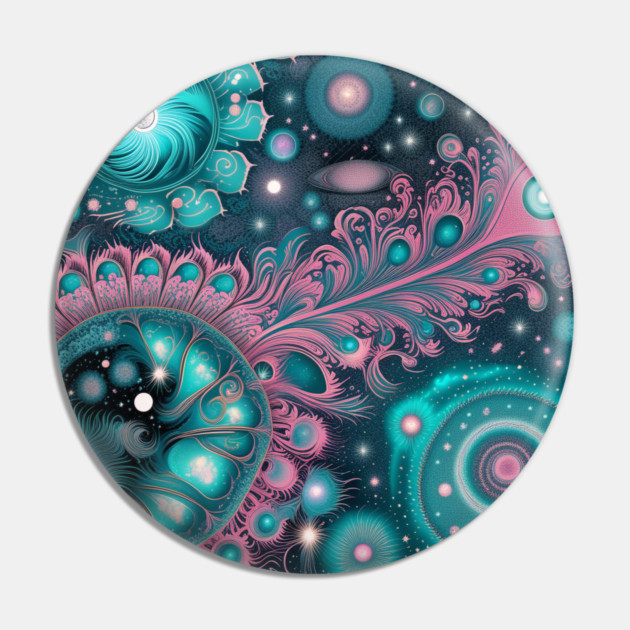 Other Worldly Designs- nebulas, stars, galaxies, planets with feathers Pin by BirdsnStuff