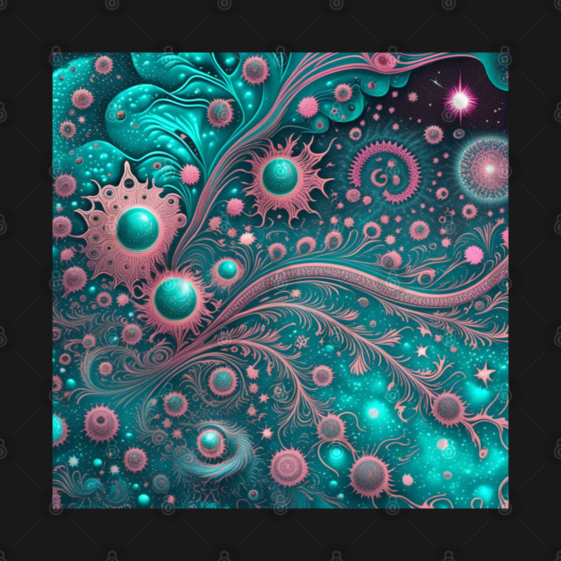 Other Worldly Designs- nebulas, stars, galaxies, planets with feathers by BirdsnStuff