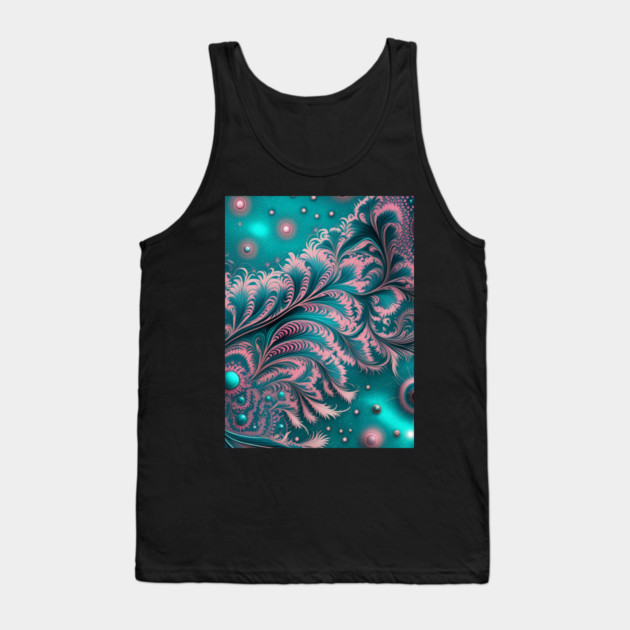 Other Worldly Designs- nebulas, stars, galaxies, planets with feathers Tank Top by BirdsnStuff