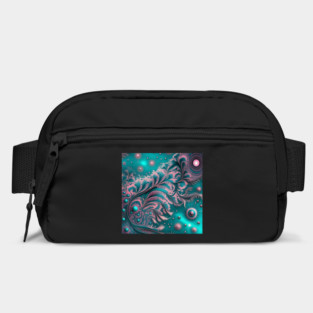 Other Worldly Designs- nebulas, stars, galaxies, planets with feathers Bag