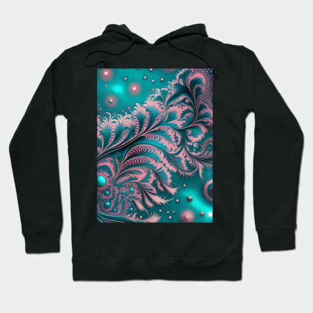 Other Worldly Designs- nebulas, stars, galaxies, planets with feathers Hoodie by BirdsnStuff