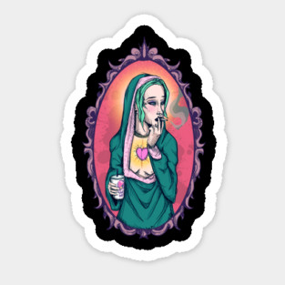 Modern Mary Sticker