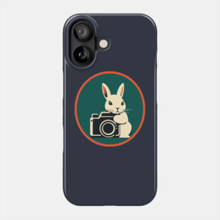 Bunny Photographer Phone Case