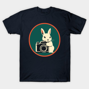 Bunny Photographer T-Shirt