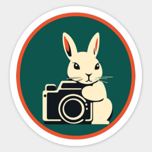 Bunny Photographer Magnet