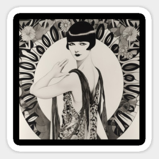 Louise Brooks Sticker