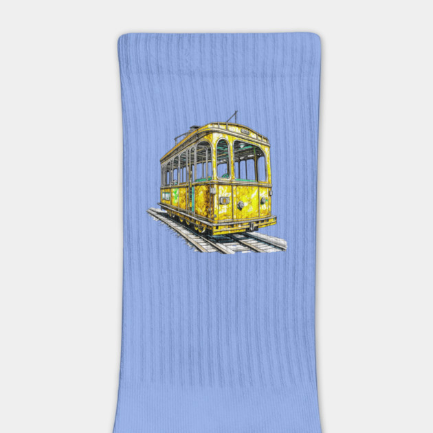 Yellow Cable Car by HolidayBug