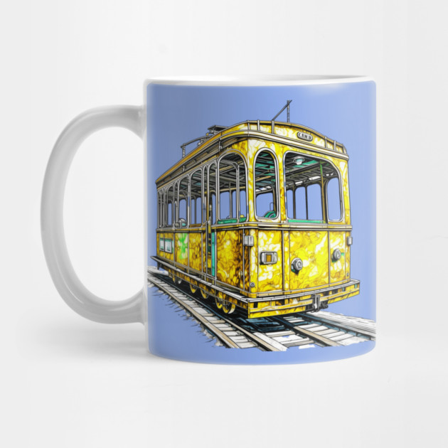 Yellow Cable Car by HolidayBug