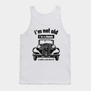 40th birthday Tank Top