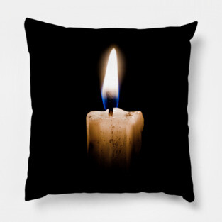 The Optimistic Candle Pillow