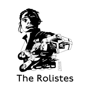 The Rolistes Podcast (Darkstryder B&W) T-Shirt