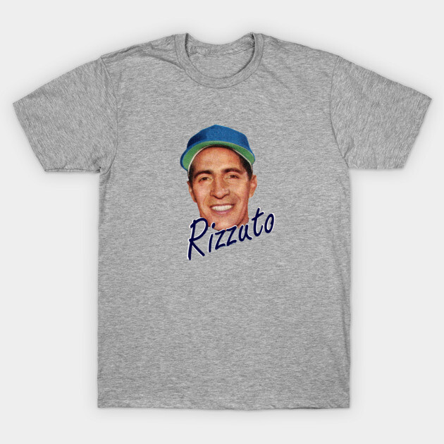 Rizzuto Tribute Design T-Shirt by Bleeding Yankee Blue