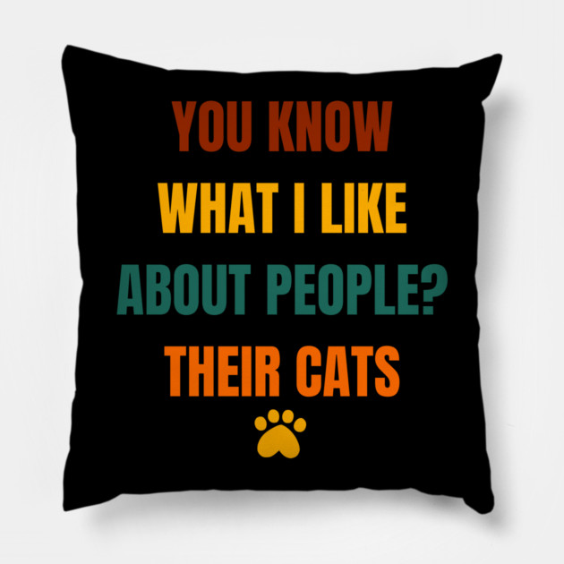 Cat-Lover Pillow by BlackMeme94