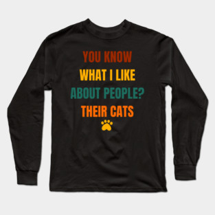 Cat-Lover Long Sleeve T-Shirt