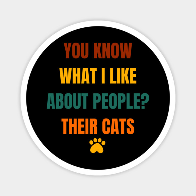 Cat-Lover Magnet by BlackMeme94