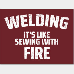 welding Posters and Art