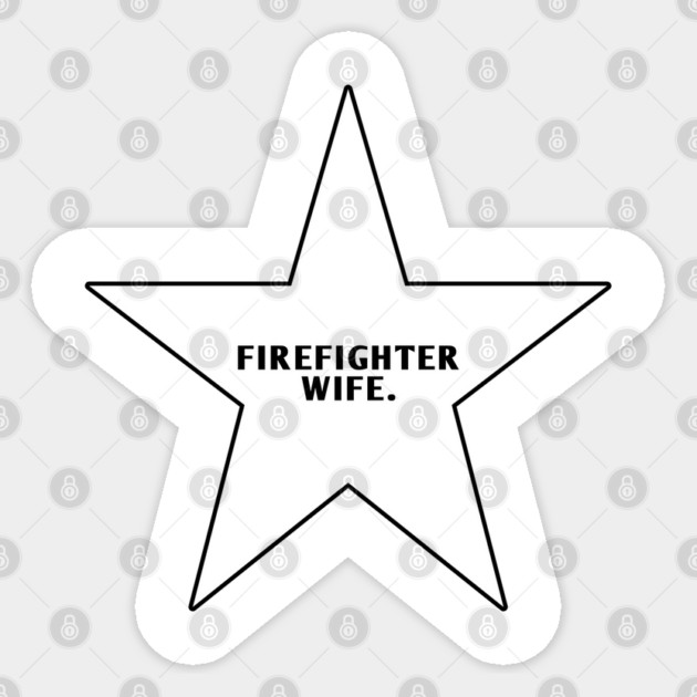 Firefighter Wife Sticker by BlackMeme94