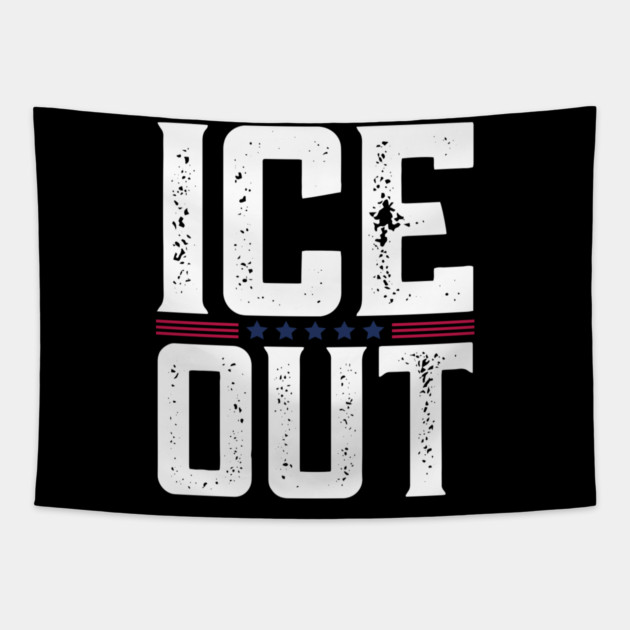 ice-out Tapestry by BlackMeme94