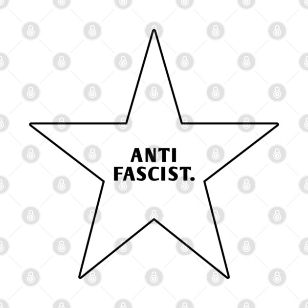 Anti Fascist With Star by BlackMeme94