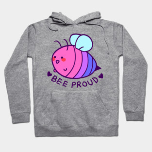 BEE proud: bi flag Hoodie
