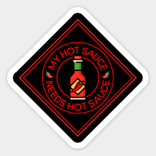 More Hot Sauce Sticker