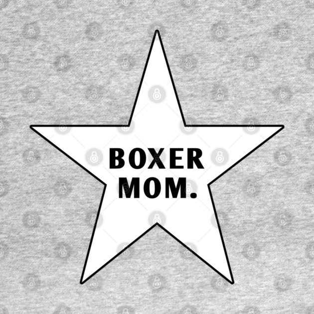 Boxer Mom With Star by BlackMeme94