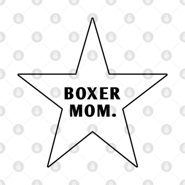 Boxer Mom With Star by BlackMeme94