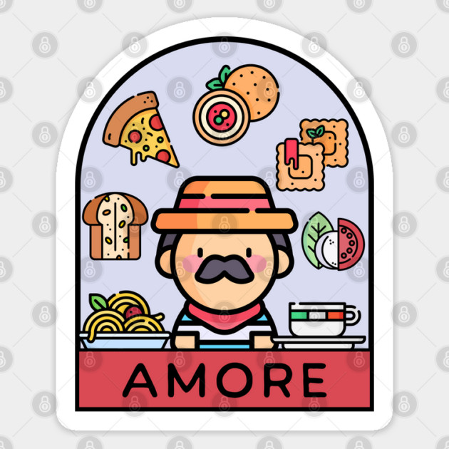 Love Italian Food Sticker by HolidayBug
