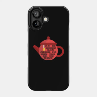 Best Black Teas Teapot Phone Case