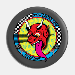 Speed Demon Gene Pin