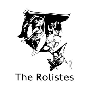 The Rolistes Podcast (Munchausen B&W) T-Shirt